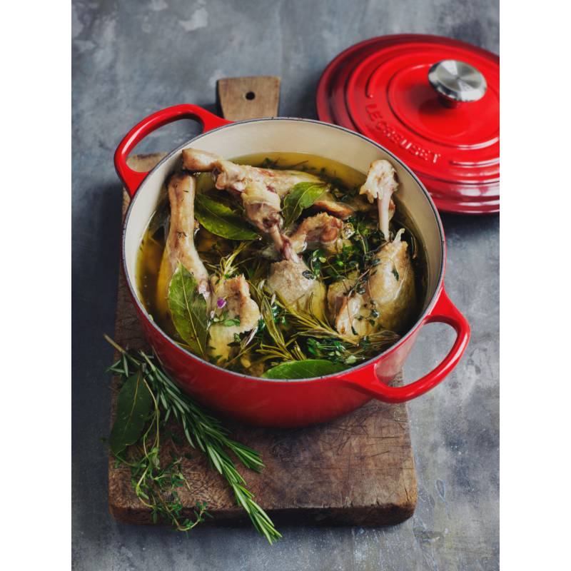 Olla Cocotte Redonda 24 cm Cereza Le Creuset