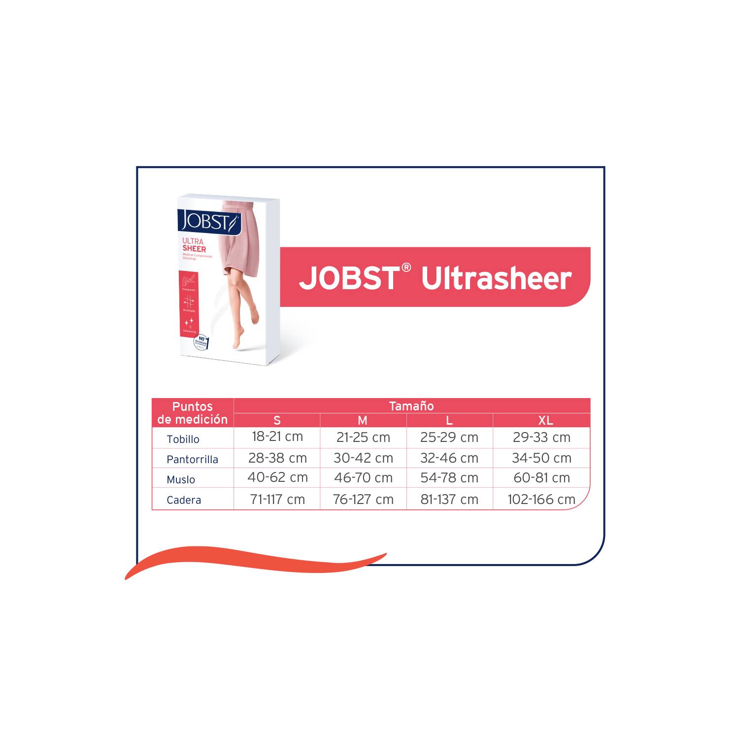 RIOMX - Jobst Ultrasheer 20 - 30 Meia Calça (Ponteira Fechada - Natural) -  BSN MEDICAL