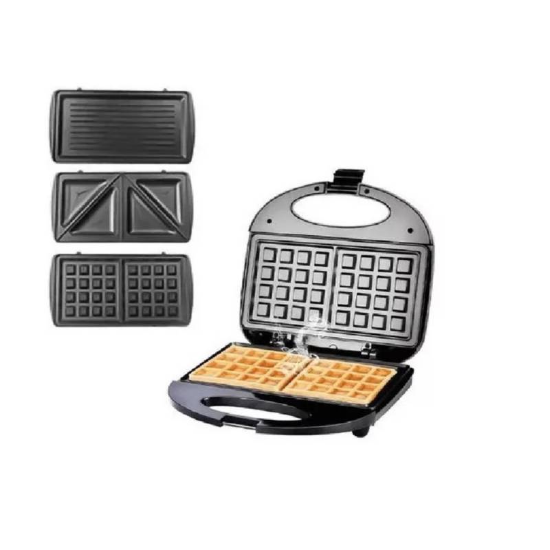 Maquina Wafflera Para Waffles Hg-233 1000w