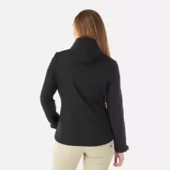 LIPPI - Chaquetas Mujer Seek Softshell Hoody Jacket Negro Lippi