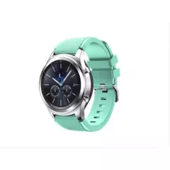 GENERICO - Correa 20mm Smartwatch Samsung Huawei Garmin Xiaomi Turquesa