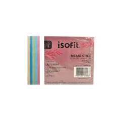 ISOFIT - Taco de notas adhesivas Pastel 200 hojas