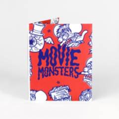 PROYECTO ENSAMBLE - Movie Monsters Tarjetero de Papel Reforzado.