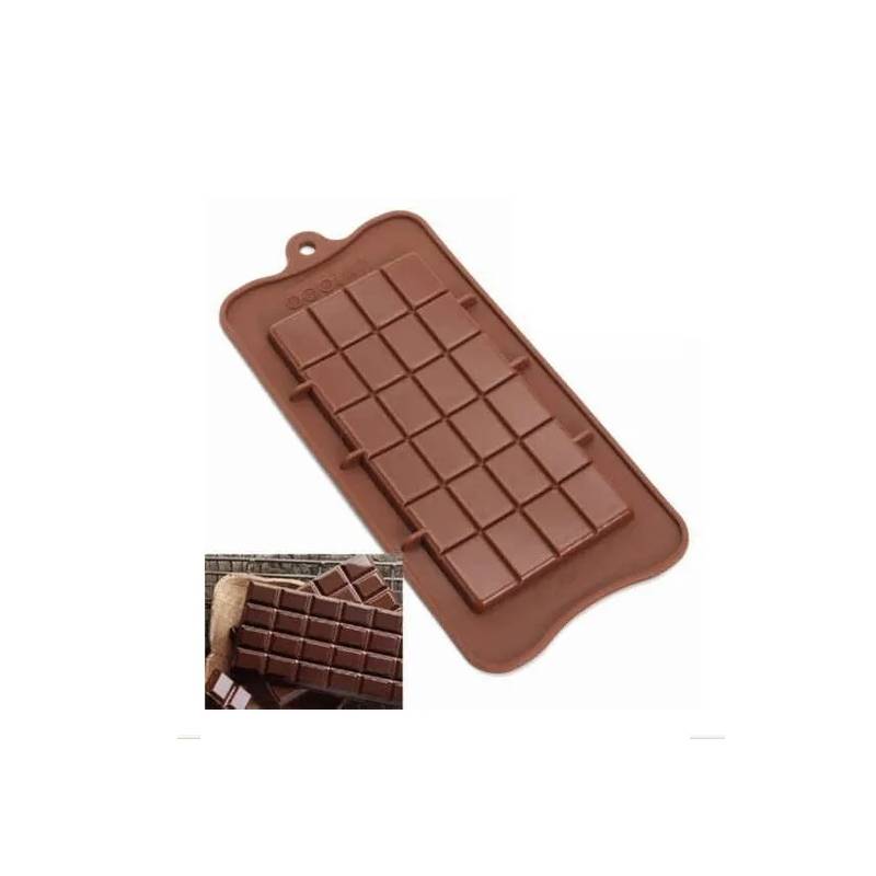 Waffle Chocolate Mold moldes De Silicona Chocolate Bar Mold Silicone Moldes  De Silicona Para Reposteria Reposteria