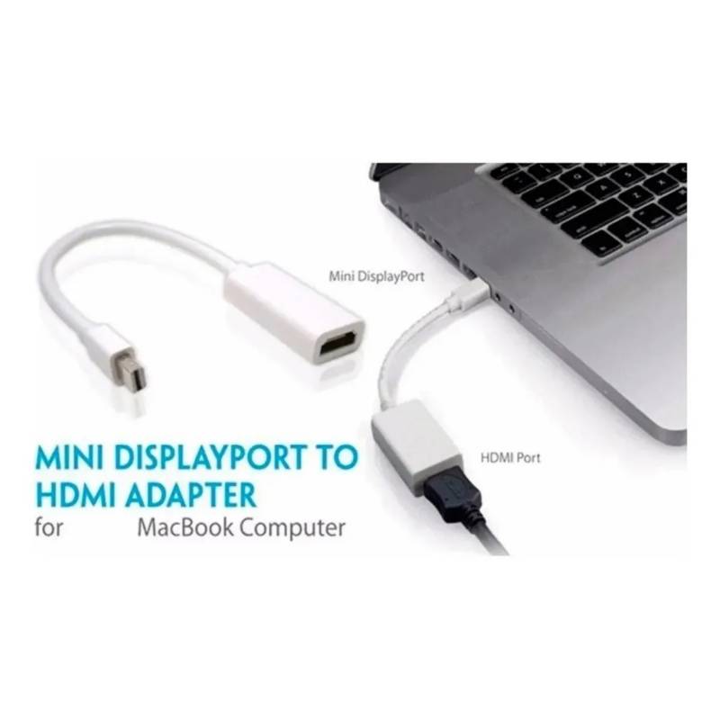 GENERICO Adaptador mini displayport a hdmi macbook pro - air