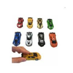 GENERICC - Autos De Carrera Para Niños De Juguete 4 Colores Set X12