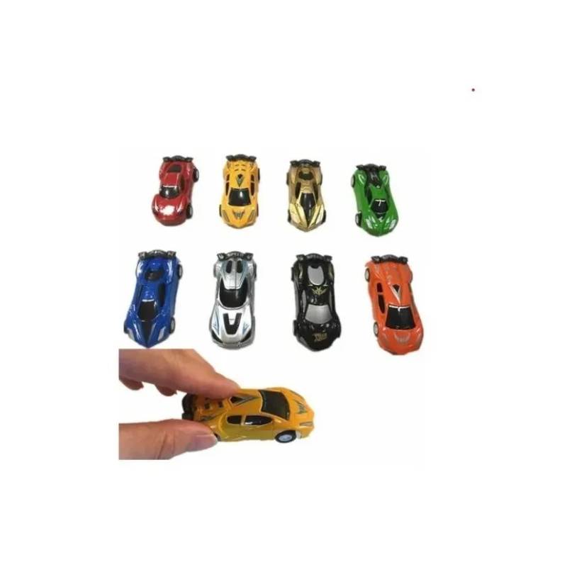 GENERICO - Autos De Carrera Para Niños De Juguete 4 Colores Set X12