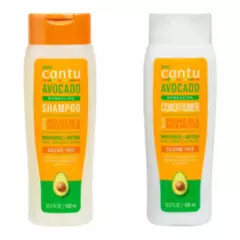 CANTU - Cantu Pack Shampoo Más Acondicionador Hidratante De Palta 400 ml
