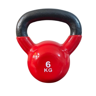 Pesa Rusa Kettlebell 12kg Acero Y Vinilo