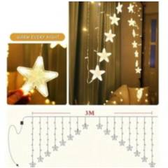 BAUL MAGICO - Luces Led Navidad Estrella Decorativa Guirnalda