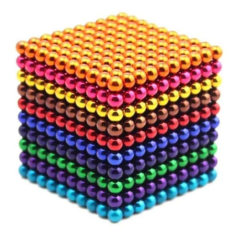 Set 1000 bolitas magnéticas - 5 mm - 10 colores – Fun At Home Chile