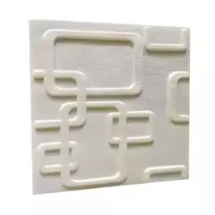 GENERICO - PACK DE 5 Laminas 3D Autoadhesiva 70x70 Cielo Cuadros Blancos