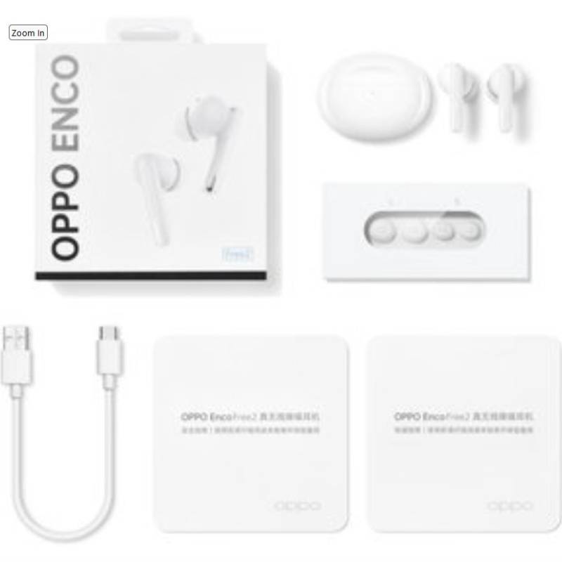 Auriculares Bluetooth OPPO Enco Free2 True Wireless Blanco