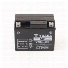 YUASA - Yuasa YTX4L-BS - 3 Ah Batería de moto - Larga duración - Tecnologia AGM