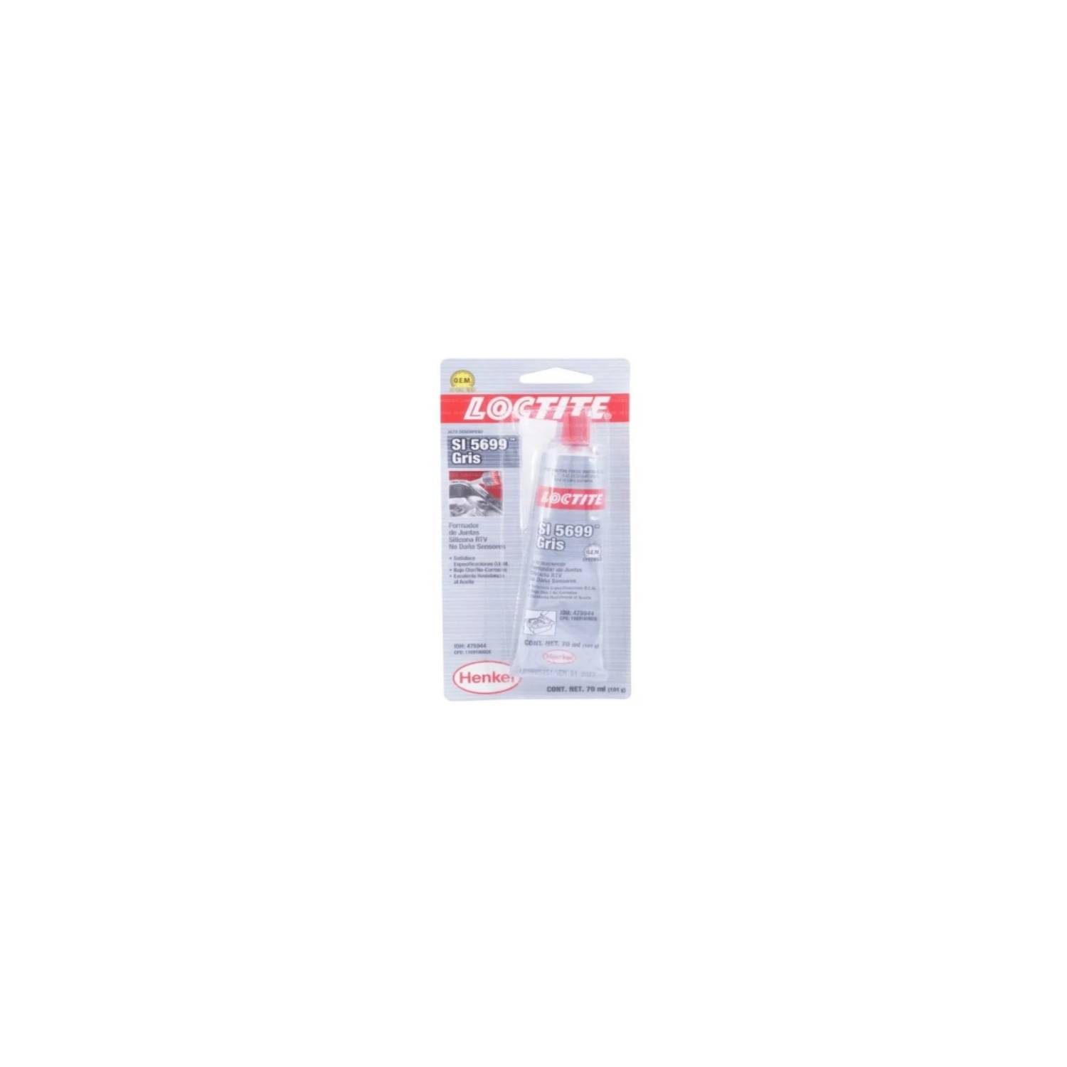 LOCTITE SILICÓN GRIS ALTA TEMPERATURA