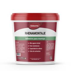 RHENATEC - Rhenamontaje Adhesivo de Montaje - Balde 4 Kg
