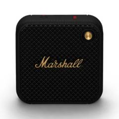 MARSHALL - Parlante portátil Bluetooth Marshall Willen Black and Brass