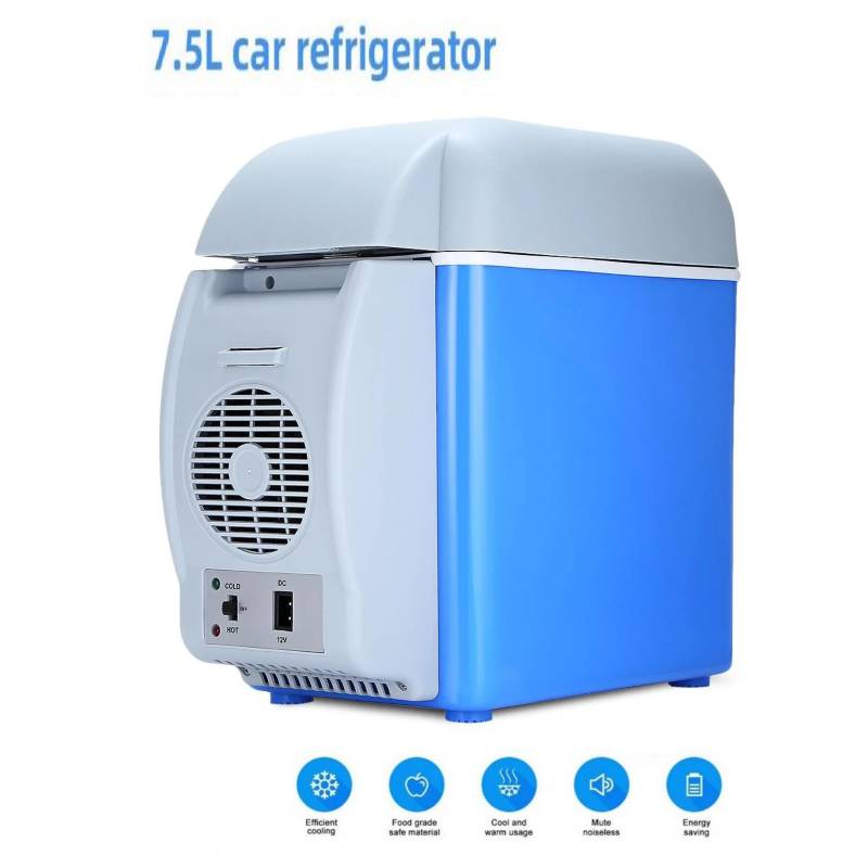 GENERICO - Refrigerador Portátil 75lt Auto Camping Nevera Cooler 12v