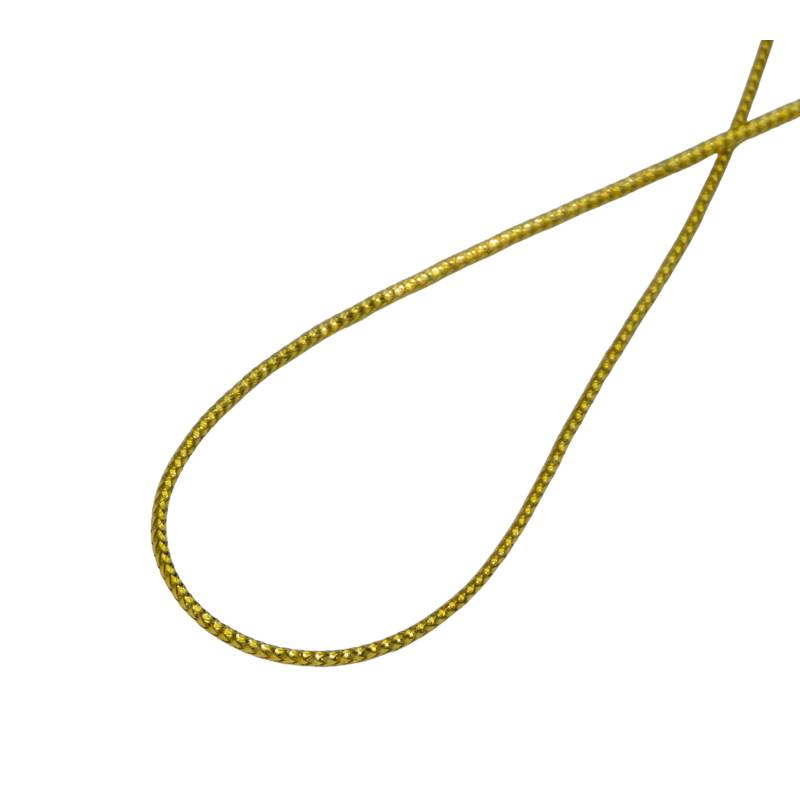 GENERICO Cordón dorado Lurex 1mm 200 mts