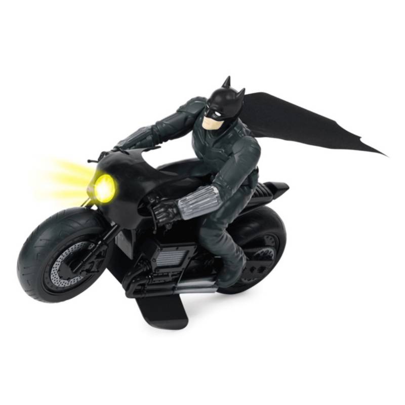 DC COMICS Figura De Batman Y Su Batimoto Radio Controlada 