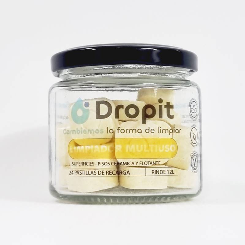 DROPIT - Limpiador Multiuso 12 lt - 24 pastillas