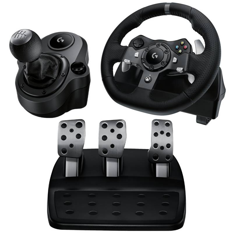 Palanca y Volante Logitech G920 Con Pedales Driving Force Pc Xbox One