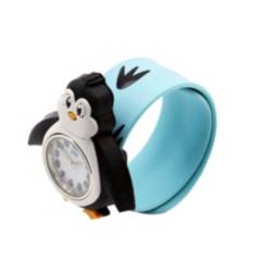 DULCCITTO - Anisnap Snap Band Reloj Niño Diseño Penguin