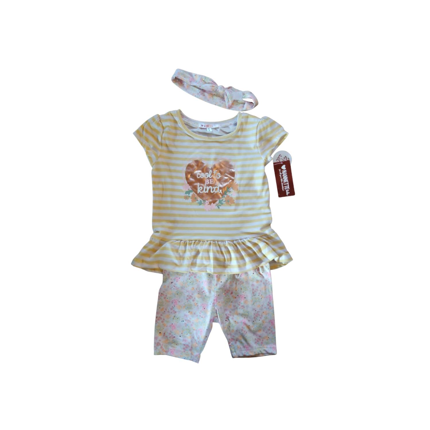 UNIVERSAL Conjunto 3 Piezas Niña Nannette Kids. 