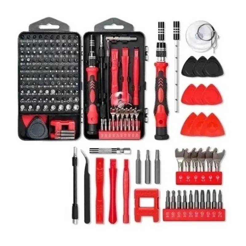 Set Kit Juego Destornillador Precisión Magnéticos 135 En 1