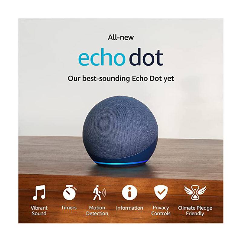 Parlante inteligente  Echo Dot 3ra generacion con Alex