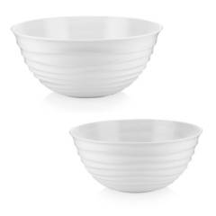 INSPIRACCI - Set 2 Bowls Multiuso Blancos
