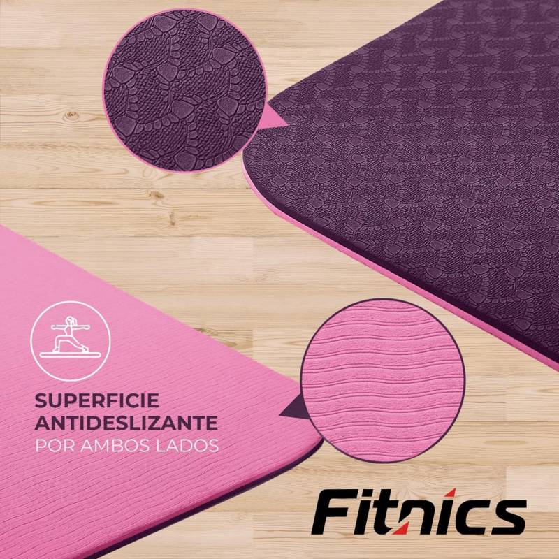Calcetines Antideslizantes Yoga Pilates Fitnics Set 3 Pares Gris Morado  Azul