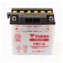 YUASA - Yuasa YB7-A  8Ah Batería para moto - Larga duración - Tecnologia Yumicron