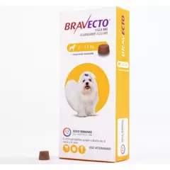 BRAVECTO - Bravecto Perro 2 a 4,5 kg 3 meses de proteccion