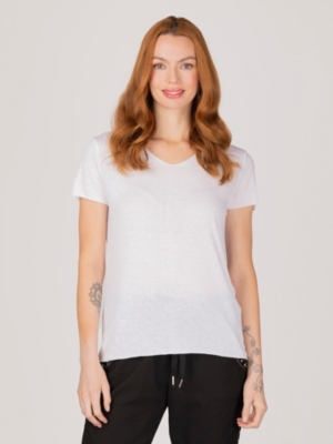 LINEATRE Polera Blanco Lineatre falabella