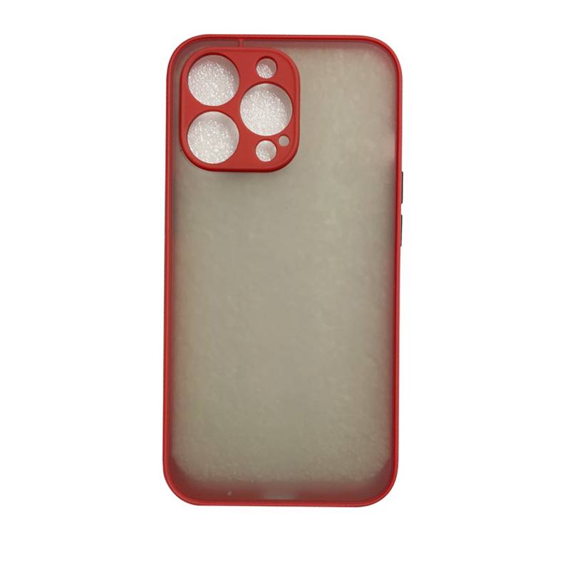 Carcasa Silicona Soft Compatible con iPhone 13 Mini Rojo