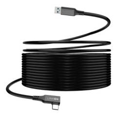 LINKON - Cable de Datos Oculus Link para Oculus Quest VR a USB-C 6 Mts