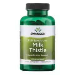 SWANSON - Milk Thistle, Cardo Mariano 500 mg /100 caps(SWANSON)