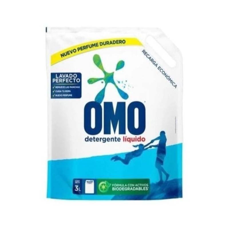 OMO - Detergente Liquido Matic Multaccion Omo Doypack 3 Lt OMO