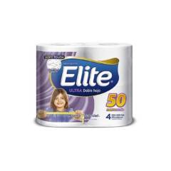 ELITE - Papel Higienico Doble Hoja Mega 50 Mts Elite 4 Un ELITE