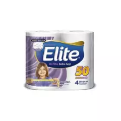 ELITE - Papel Higienico Doble Hoja Mega 50 Mts Elite 4 Un ELITE