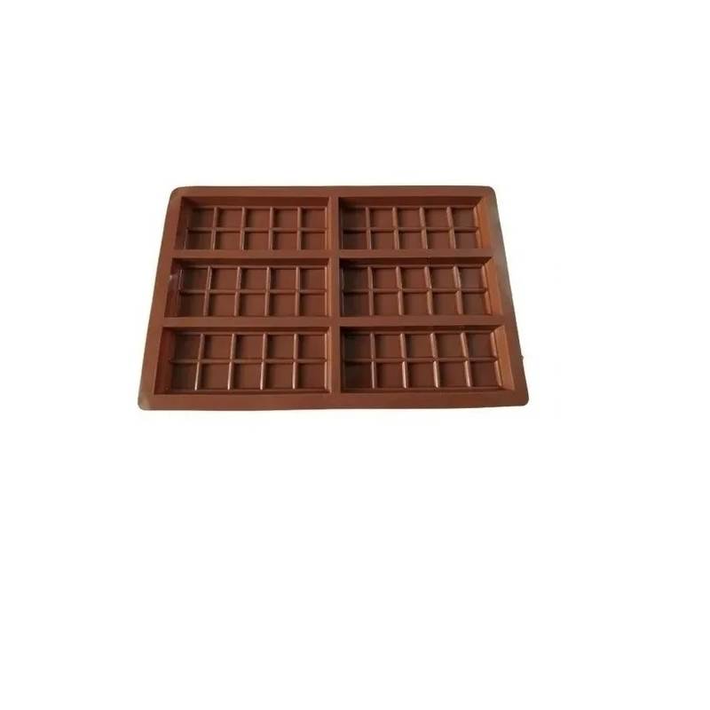 Waffle Chocolate Mold moldes De Silicona Chocolate Bar Mold Silicone Moldes  De Silicona Para Reposteria Reposteria