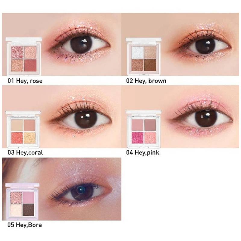 TWINKLE POP Pearlflex Glitter Eye Palette Sombra Coreana