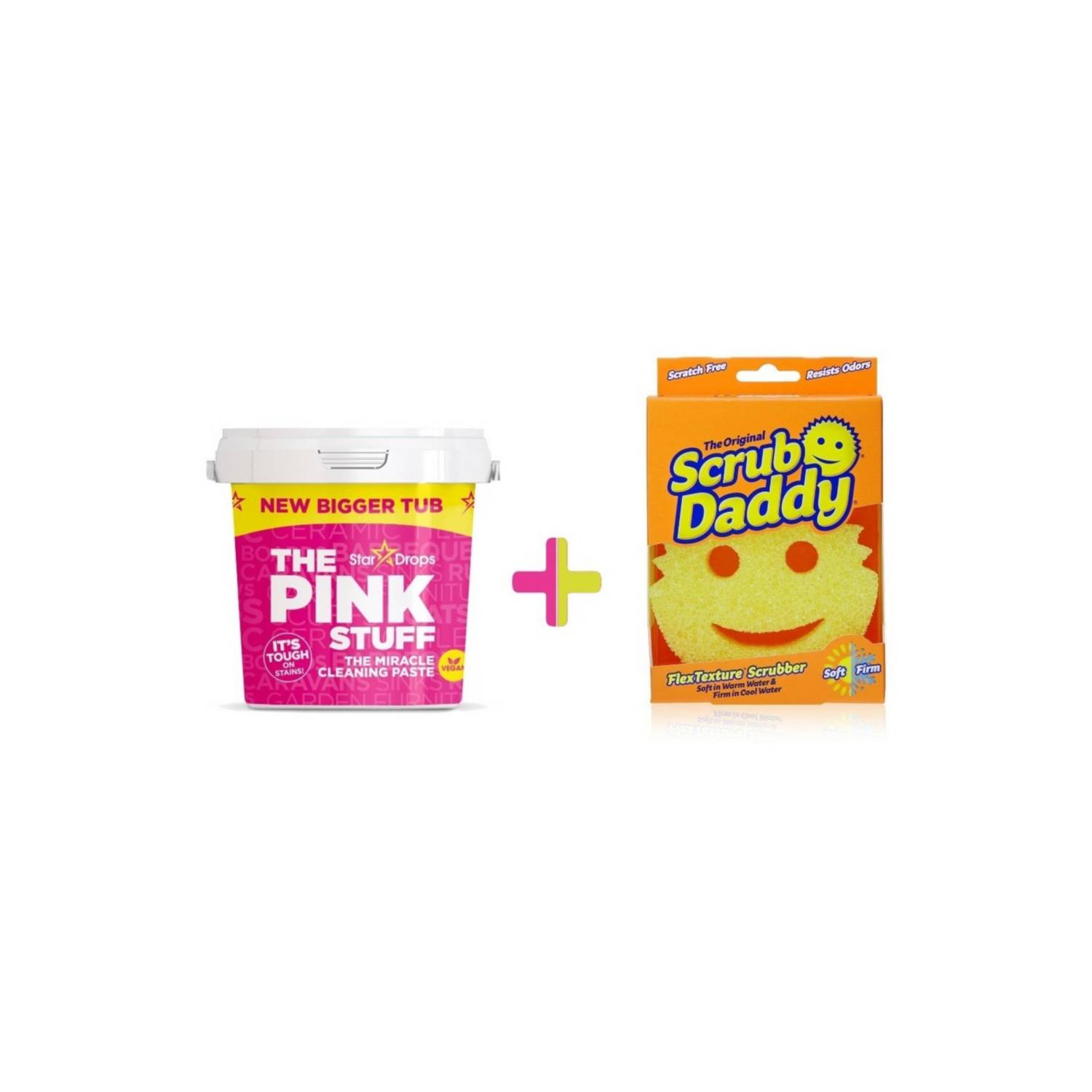 THE PINK STUFF Pasta Multiuso The Pink Stuff 850 Gr + Esponja Scrub Daddy  THE PINK STUFF