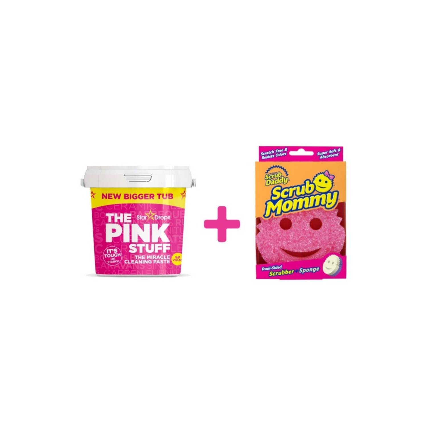 Pasta Limpiadora Multiuso The Pink Stuff 850 ml. + Esponja Scrub Daddy –  Blades cl