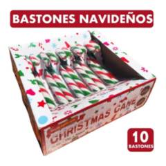 AMANDA - Dulces Navidad - Bastones Navideños De Caramelo 10 Un