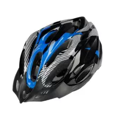 DEFENSOR FOREVER - Casco adulto de bicicleta negro azul