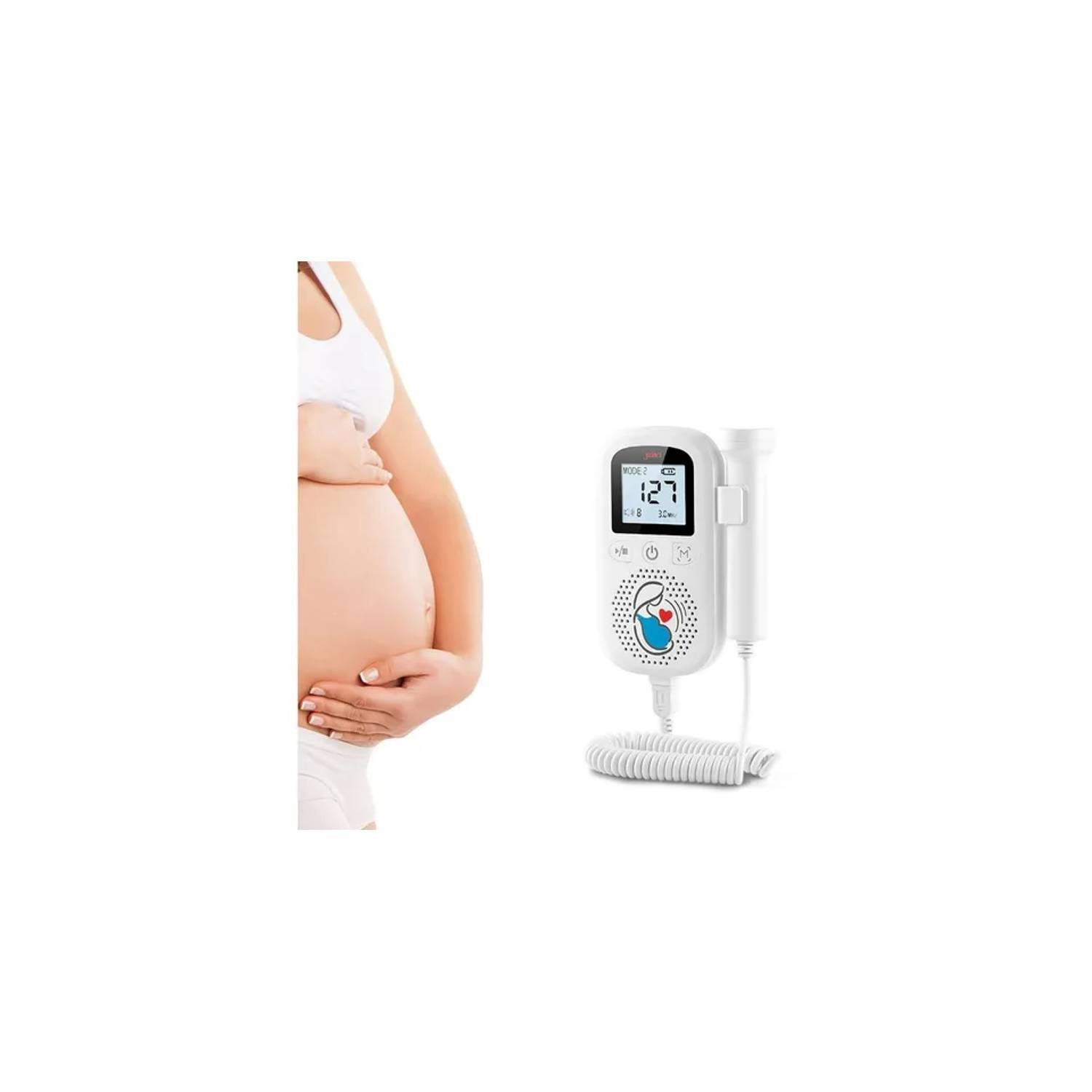 Monitor Fetal Doppler Portatil Latidos Fetales