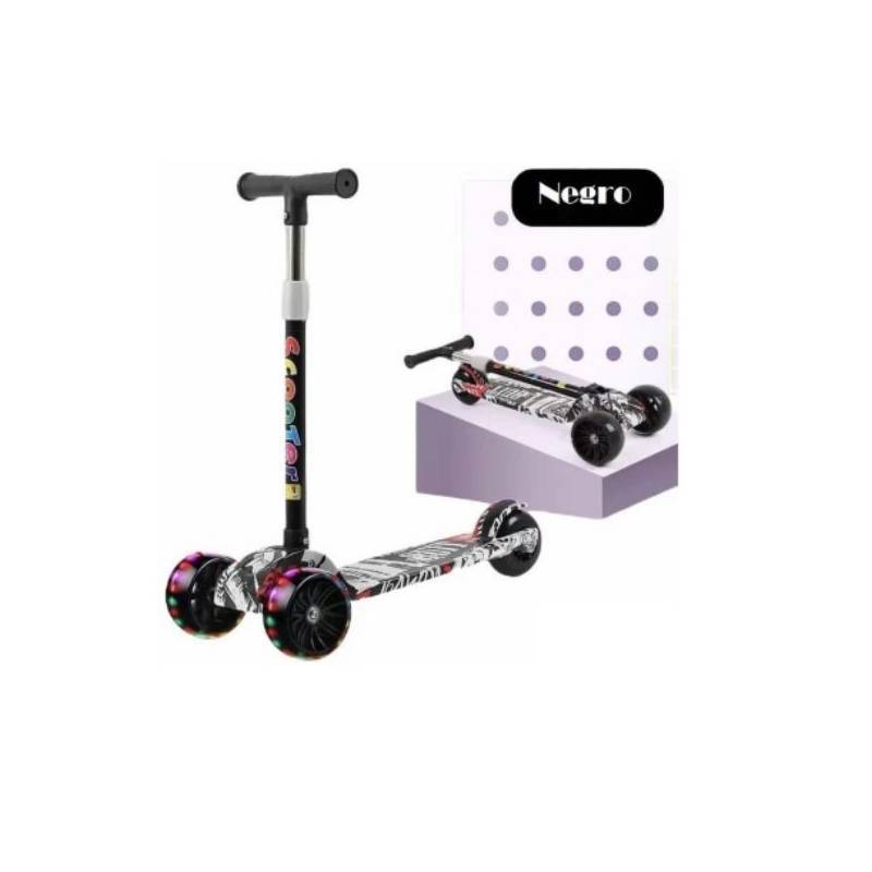 GENERICO - Scooter Deluxe Led Monopatín Triscooter Para Niño