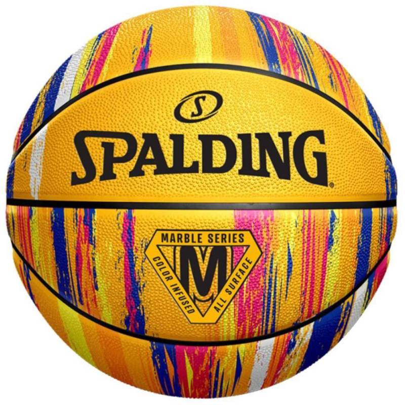 SPALDING - Balon Basketball Spalding Marble Yellow
